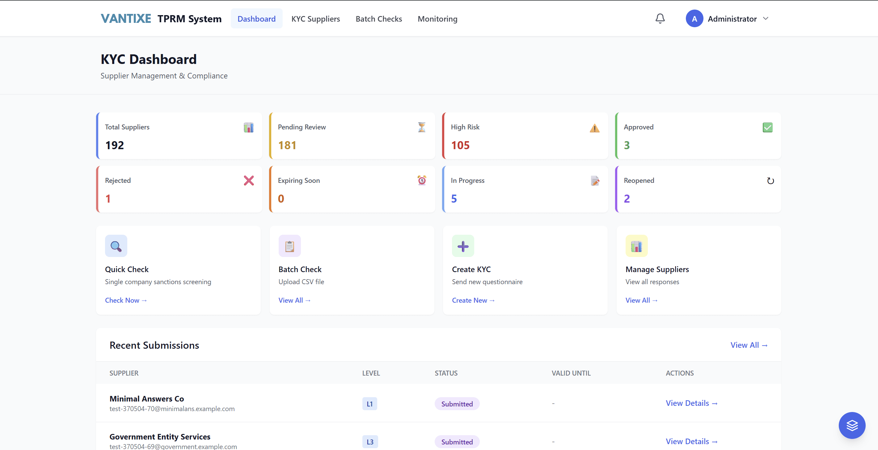 Third-Party Risk Management